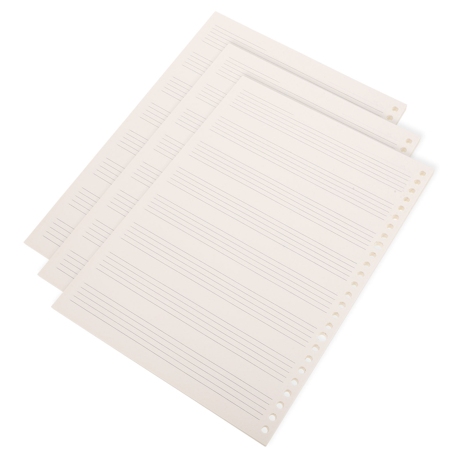 Blank Sheet Music Notebook - 3 stuks compact, los te maken