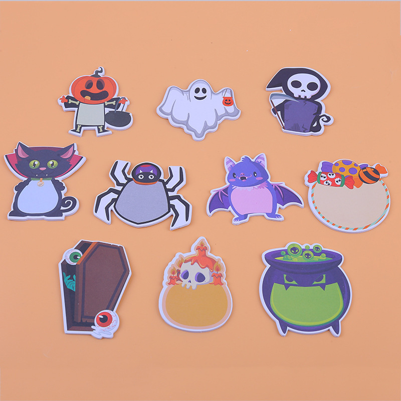 Stationery Books - 200 Pagina's Halloween Thema Memo Pads