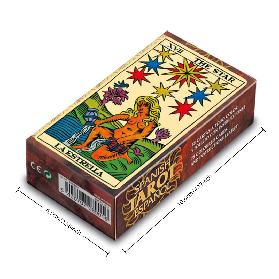 78 kaarten, klassieke Marseill - Tarot Deck With Guidebook recensie en prijs
