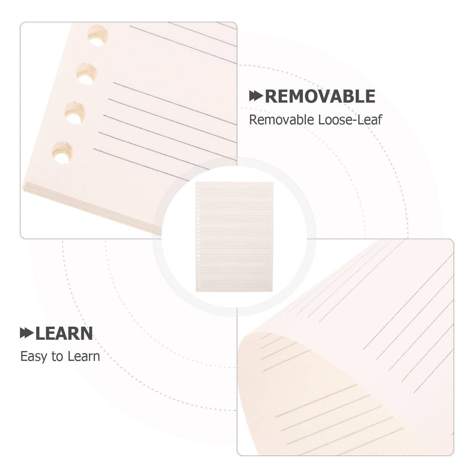 3 stuks compact, los te maken  - Blank Sheet Music Notebook recensie en prijs