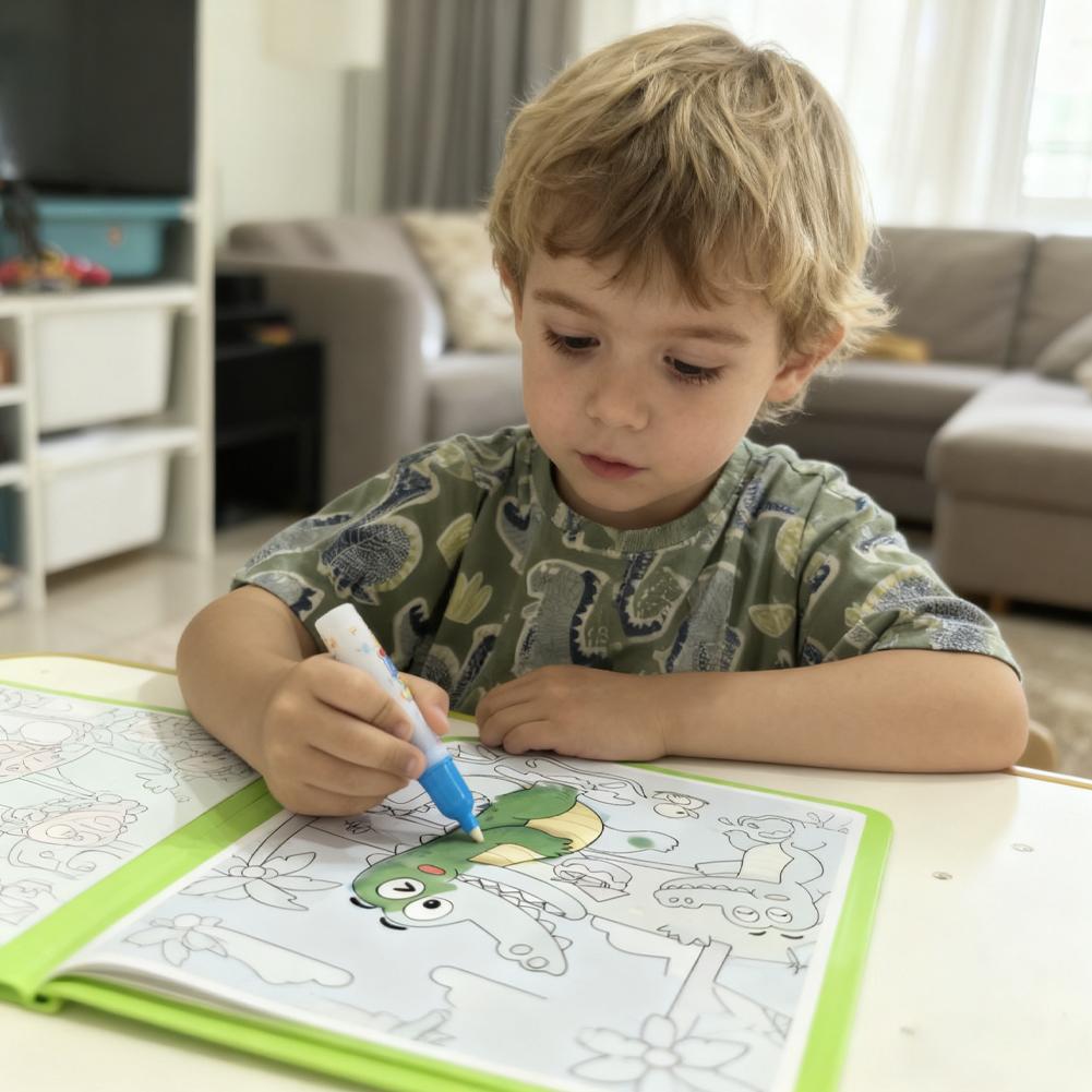 Magisch watertekenboek DIY Doo - Reusable Water Magic Coloring Book recensie en prijs