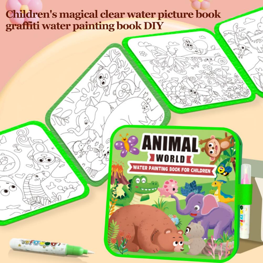 Magisch watertekenboek DIY Doo - Reusable Water Magic Coloring Book recensie en prijs