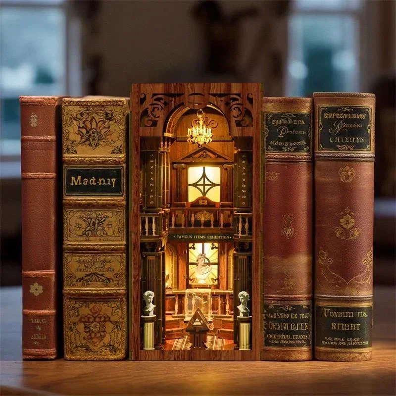 De filosofische Library Casa N - Diy Wooden Book Nook Kit Shelf Insert recensie en prijs